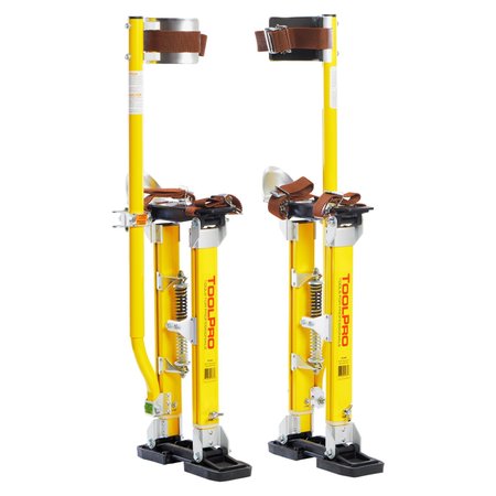 Toolpro Stilts, 18 in to 30 in, adjustable, magnesium TP01830